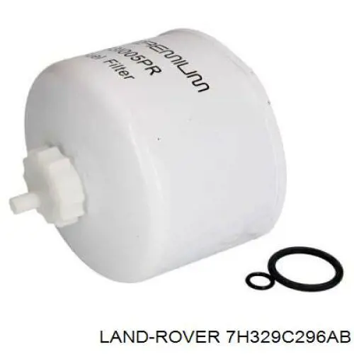 7H329C296AB Land Rover filtro combustible