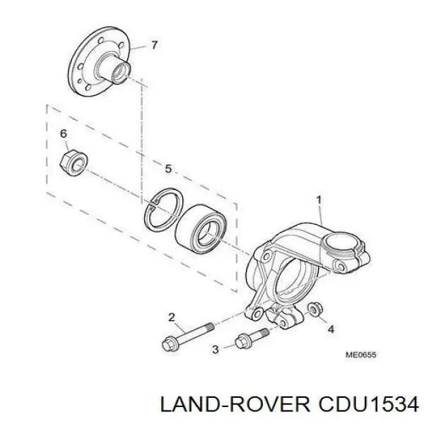 CDU1534 Land Rover 