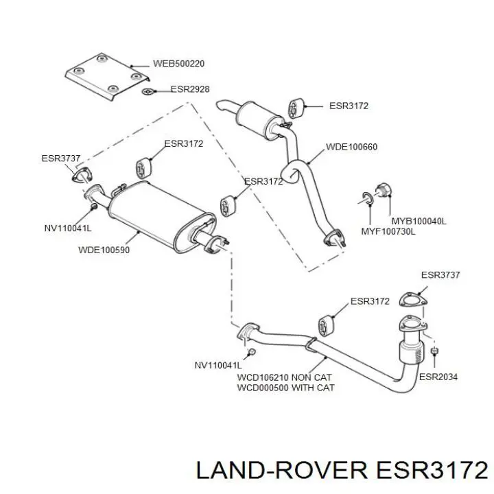 ESR3172 Land Rover 