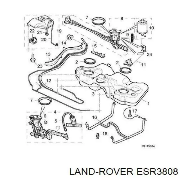 ESR3808 Land Rover 