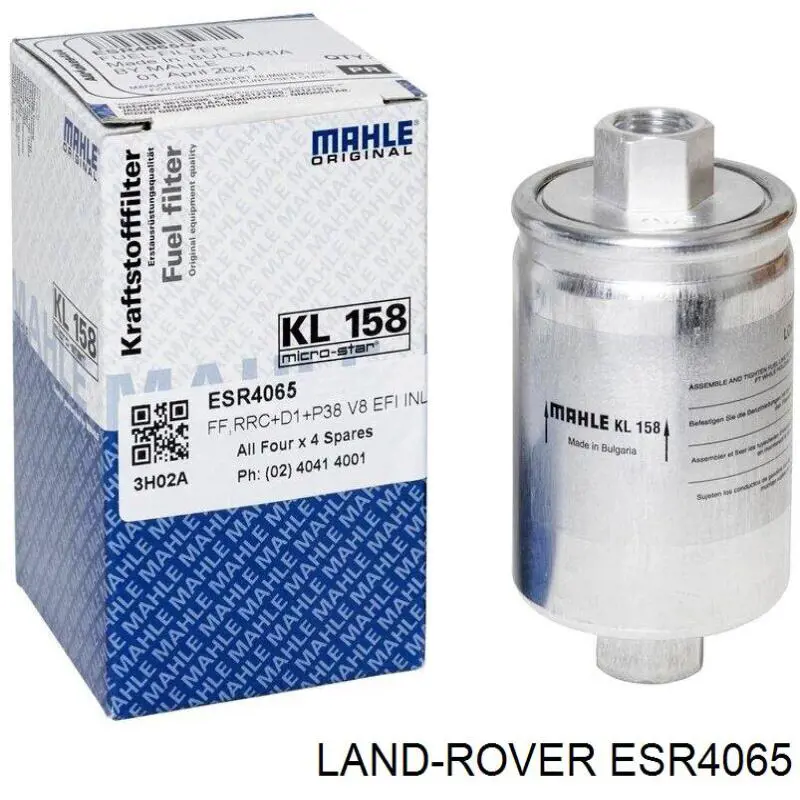 ESR4065 Land Rover filtro combustible