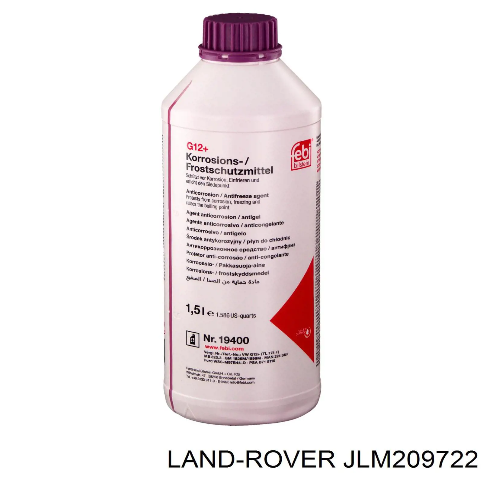 JLM209722 Land Rover refrigerante