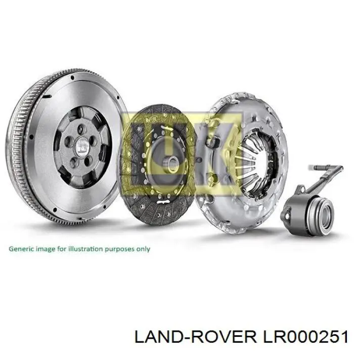 LR000251 Land Rover cilindro esclavo de el embrague cojinete de liberacion