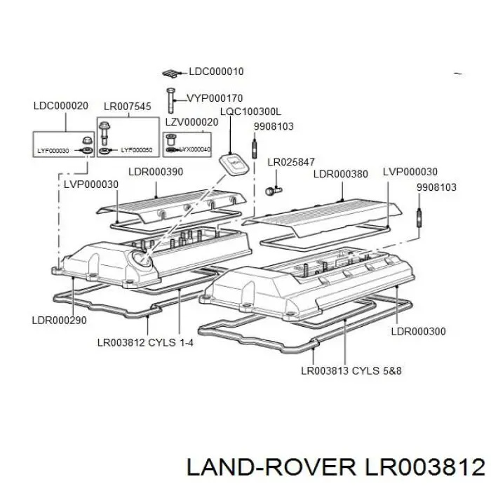  Junta, tapa de culata de cilindro izquierda para BMW 5 E39