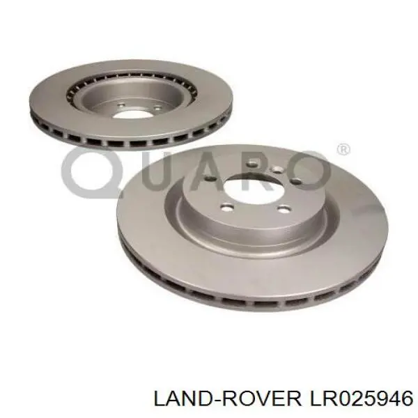 LR025946 Land Rover freno de disco delantero