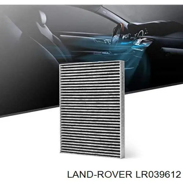 LR039612 Land Rover filtro de habitáculo