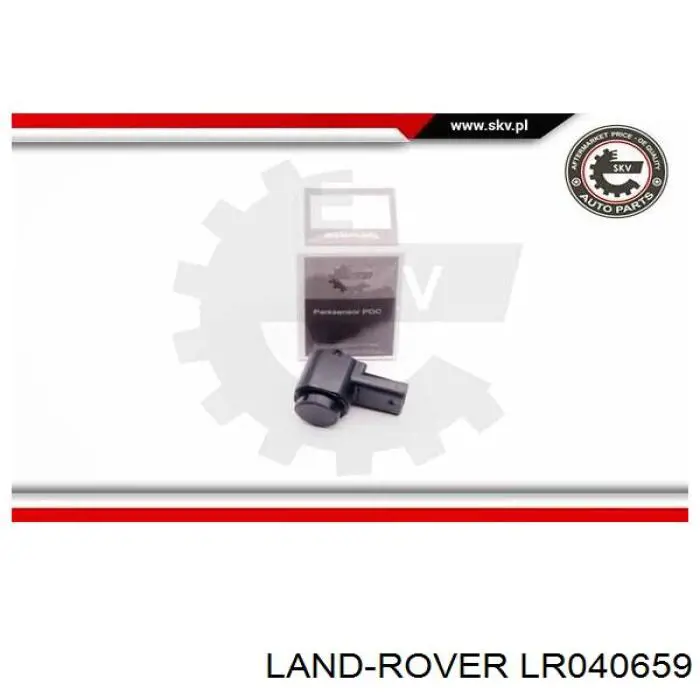 LR040659 Land Rover sensor alarma de estacionamiento (packtronic Frontal)