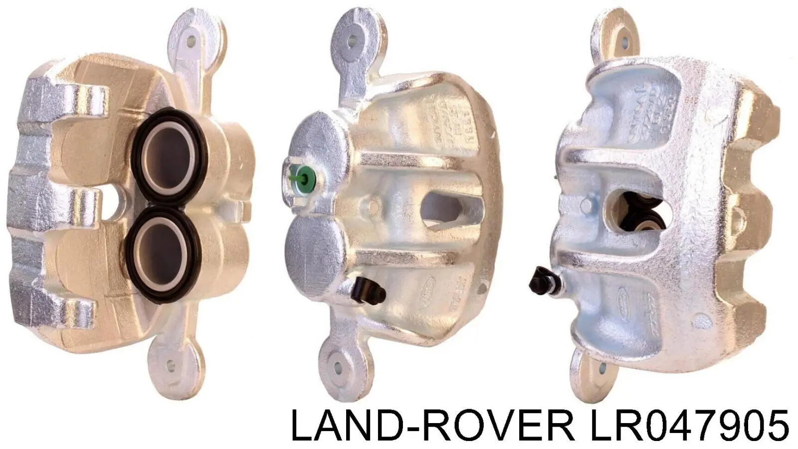 LR047905 Land Rover pinza de freno delantera izquierda