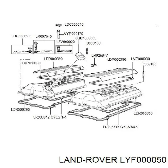 LYF000050 Land Rover 