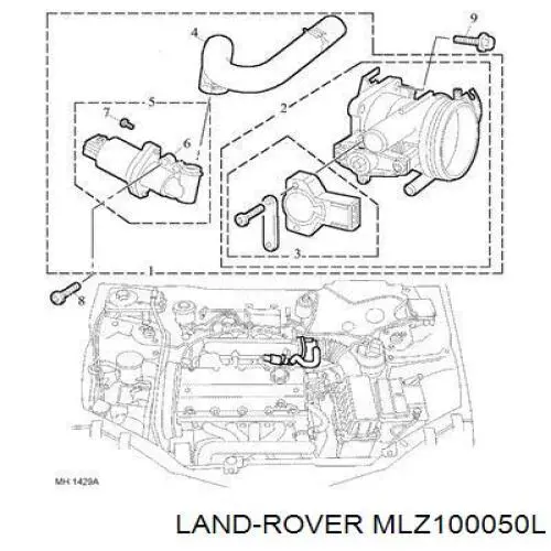 MLZ100050L Land Rover 