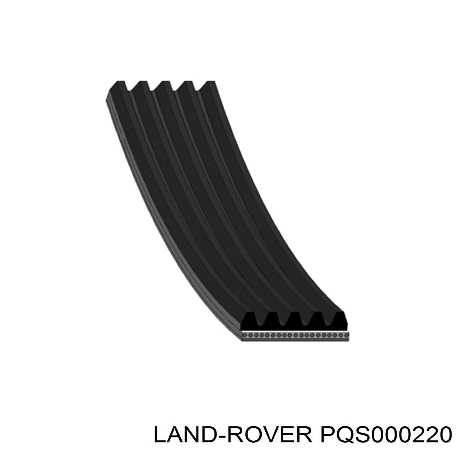 PQS000220 Land Rover correa trapezoidal