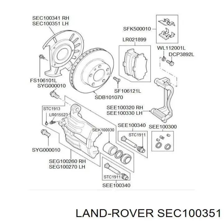 SEC100351 Land Rover 