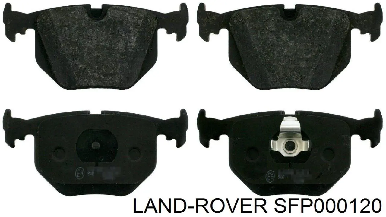 SFP000120 Land Rover pastillas de freno traseras