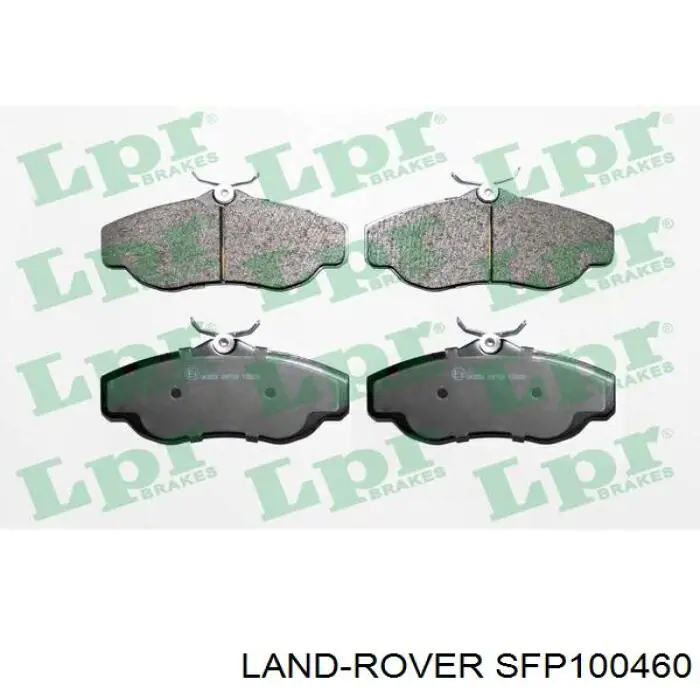 SFP100460 Land Rover pastillas de freno delanteras