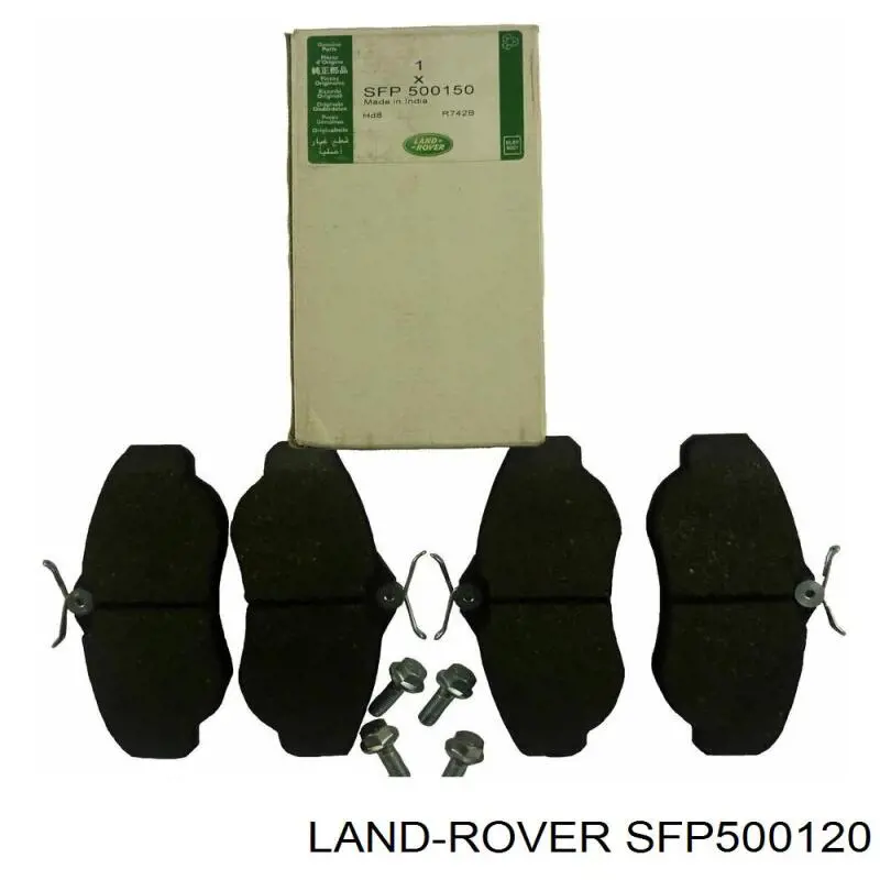 SFP500120 Land Rover pastillas de freno delanteras