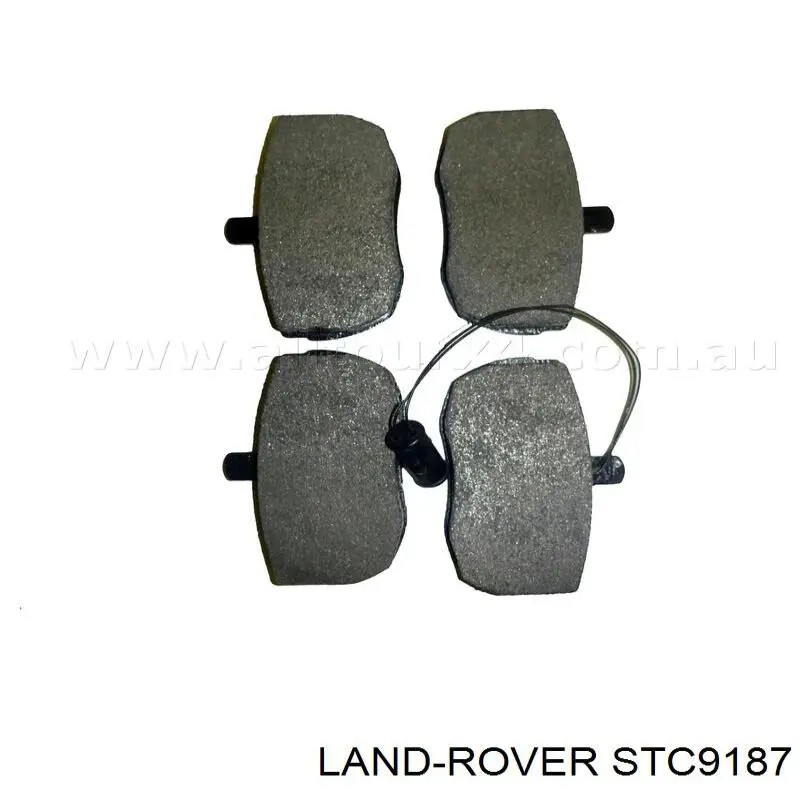 STC9187 Land Rover pastillas de freno delanteras