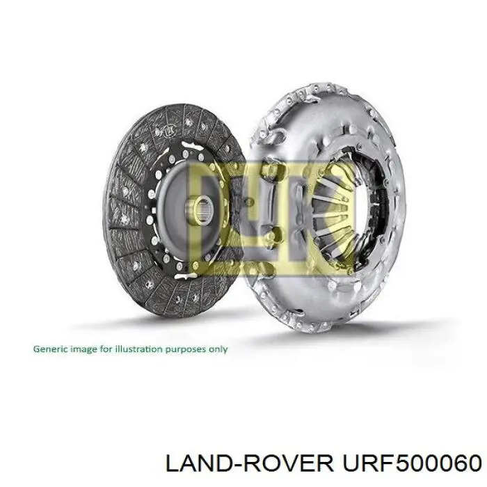  Kit de embrague (3 partes) para Land Rover Discovery 3 