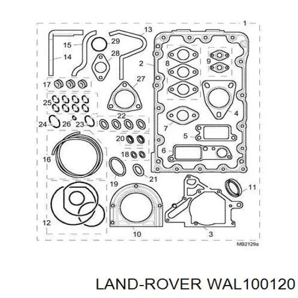 WAL100120 Land Rover 