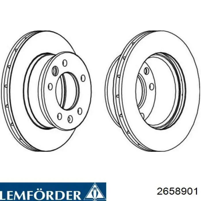 26589 01 Lemforder silentblock de suspensión delantero inferior