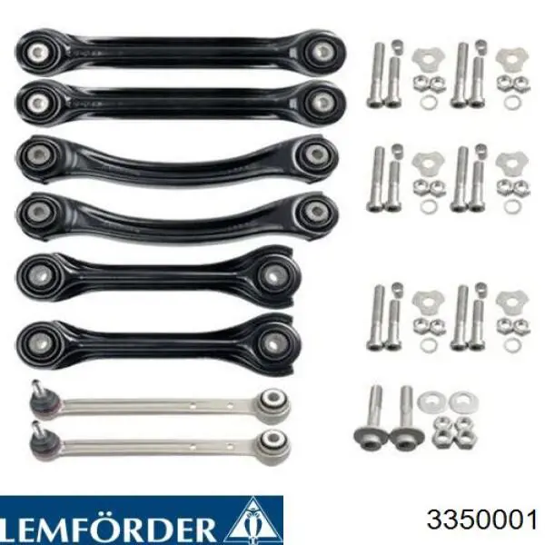 33500 01 Lemforder kit para brazo suspension trasera