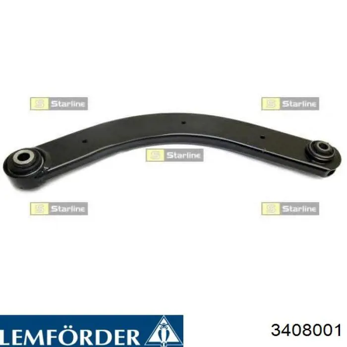 34080 01 Lemforder brazo suspension inferior trasero izquierdo/derecho