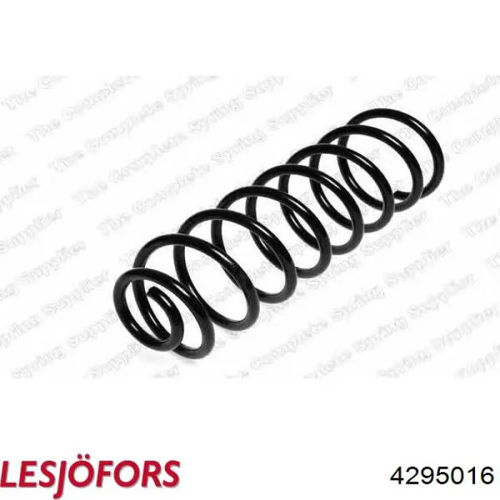 4295016 Lesjofors muelle de suspensión eje trasero