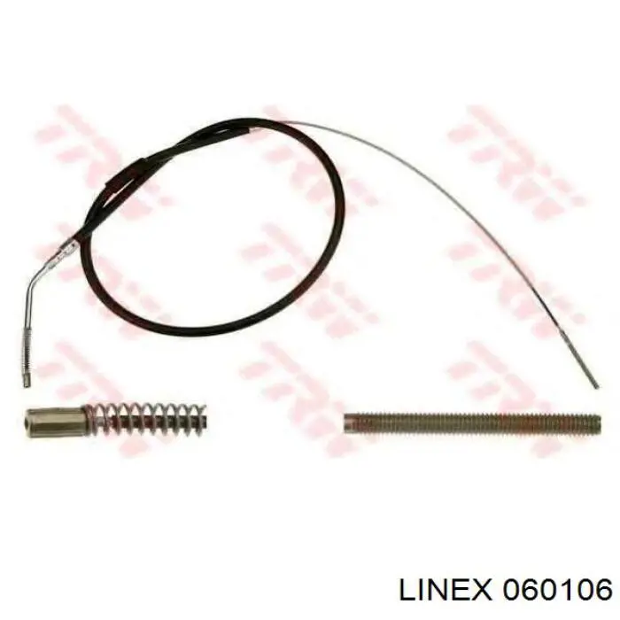 060106 Linex cable de freno de mano trasero derecho/izquierdo