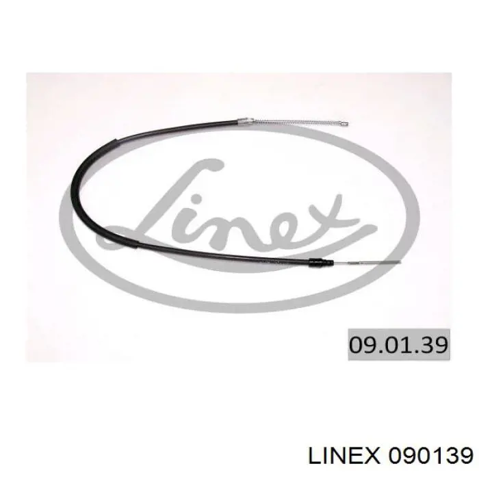 09.01.39 Linex cable de freno de mano trasero izquierdo