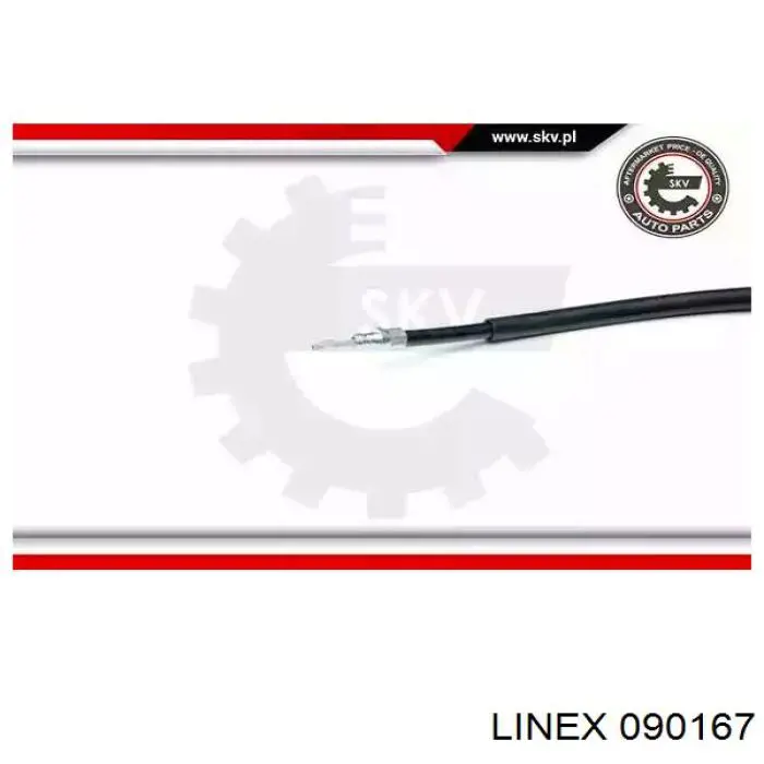 090167 Linex cable de freno de mano trasero derecho/izquierdo