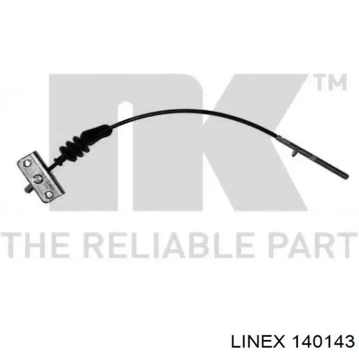  Cable de freno de mano delantero para Fiat Tipo 160