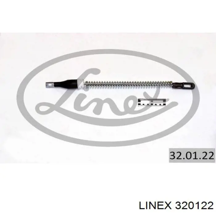 32.01.22 Linex cable de freno de mano trasero derecho/izquierdo