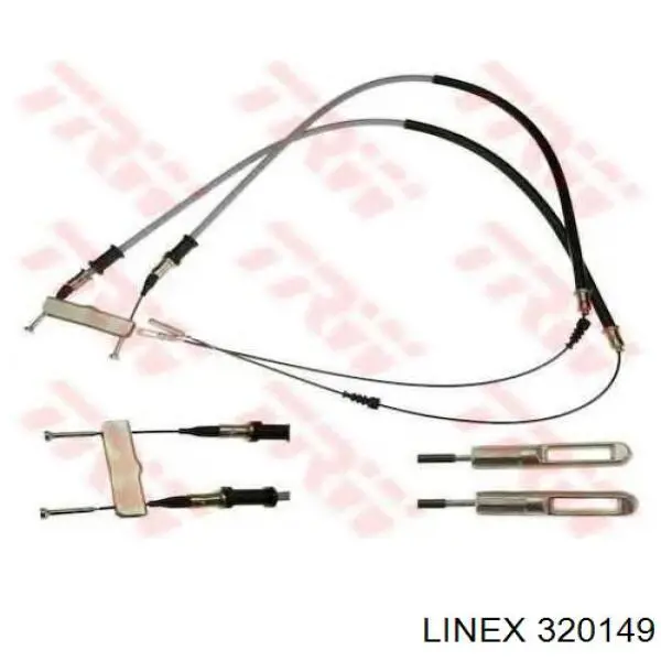 32.01.49 Linex cable de freno de mano trasero derecho/izquierdo