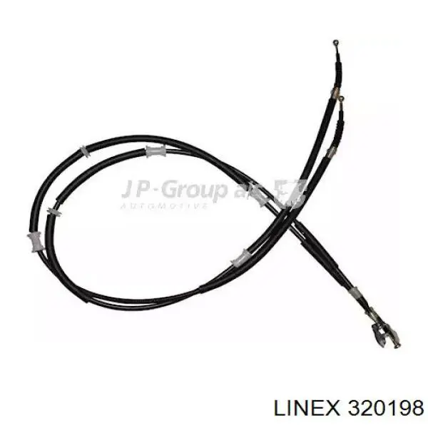 32.01.98 Linex cable de freno de mano trasero derecho/izquierdo