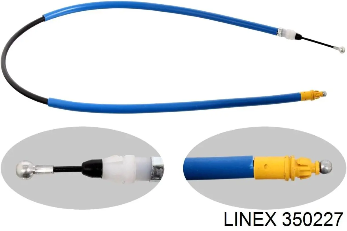 35.02.27 Linex cable de freno de mano trasero izquierdo