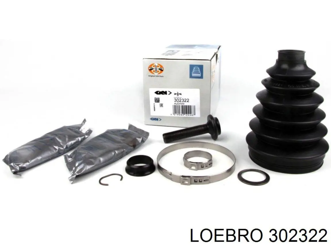 302322 Loebro fuelle, árbol de transmisión delantero exterior