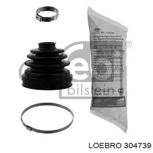 304739 Loebro fuelle, árbol de transmisión delantero interior