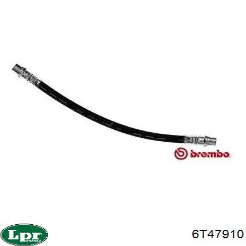 6T47910 LPR tubo flexible de frenos trasero