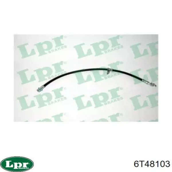 6T48103 LPR tubo flexible de frenos trasero derecho