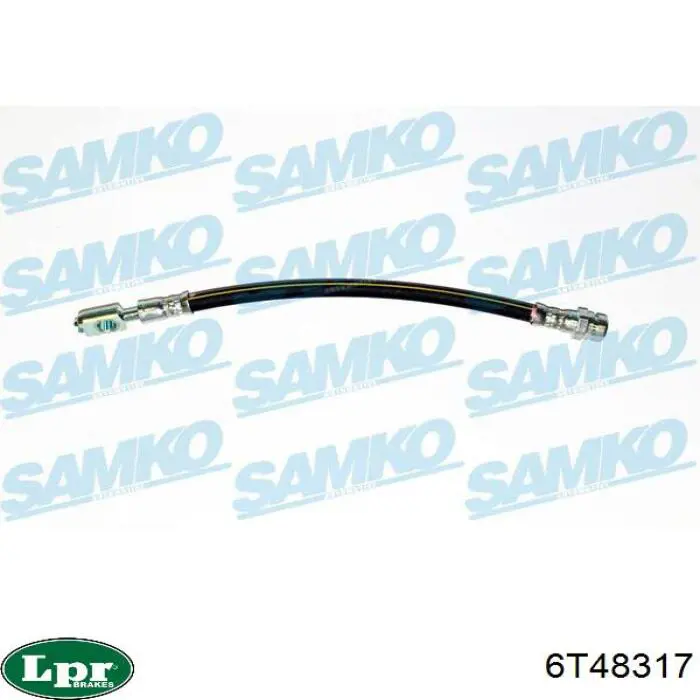 6T48317 LPR tubo flexible de frenos trasero