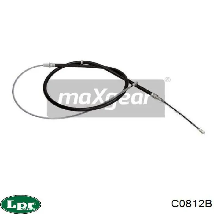 C0812B LPR cable de freno de mano trasero derecho/izquierdo