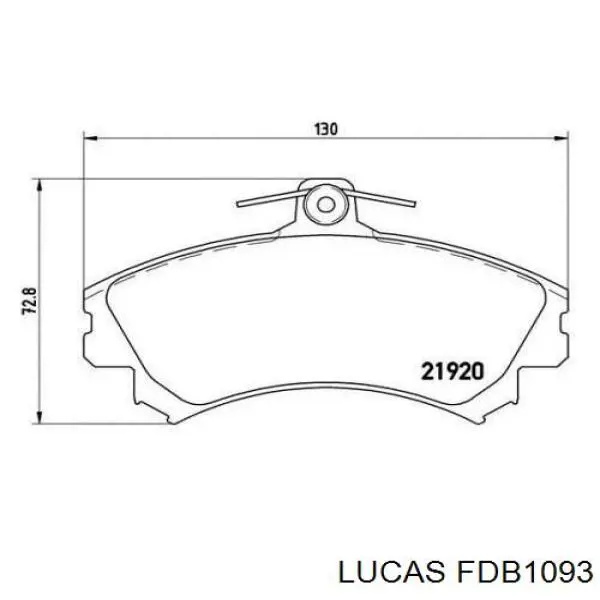 FDB1093 Lucas módulo alimentación de combustible