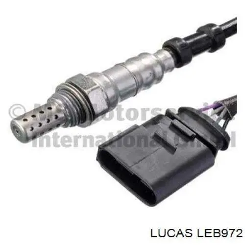 leb972 Lucas sonda lambda, sensor de oxígeno despues del catalizador izquierdo