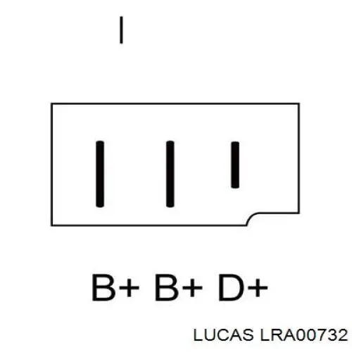 LRA00732 Lucas alternador