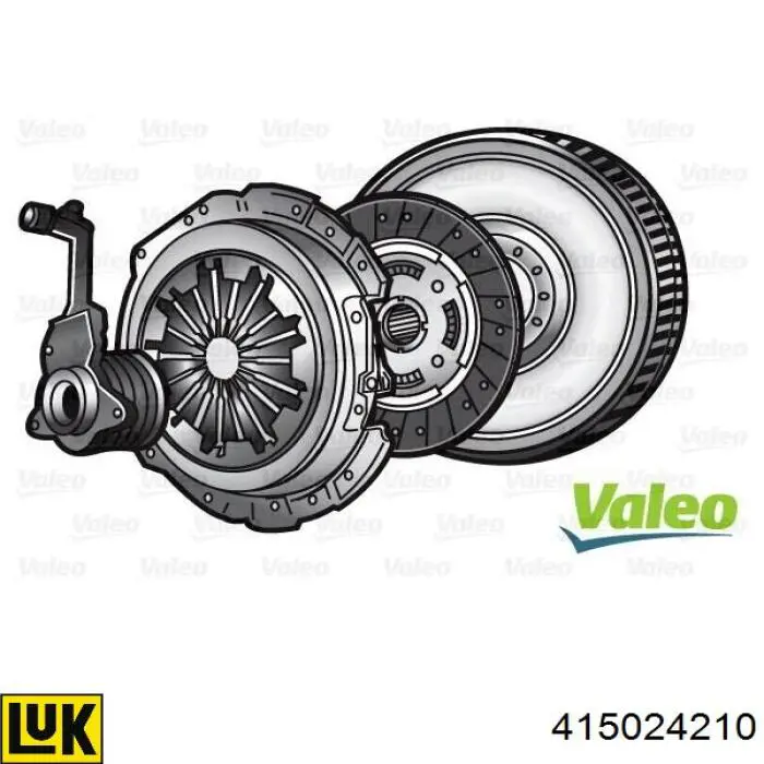 415 0242 10 LUK volante motor