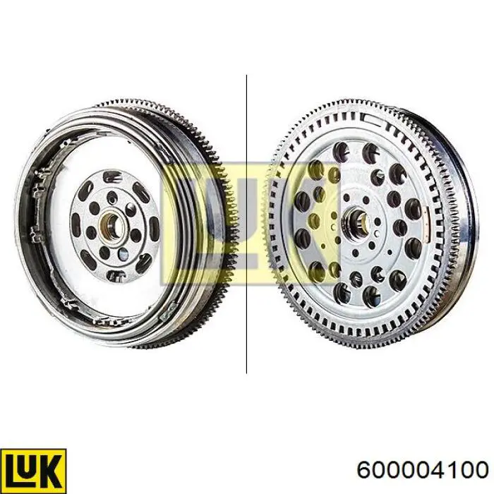 600004100 LUK kit de embrague (3 partes)