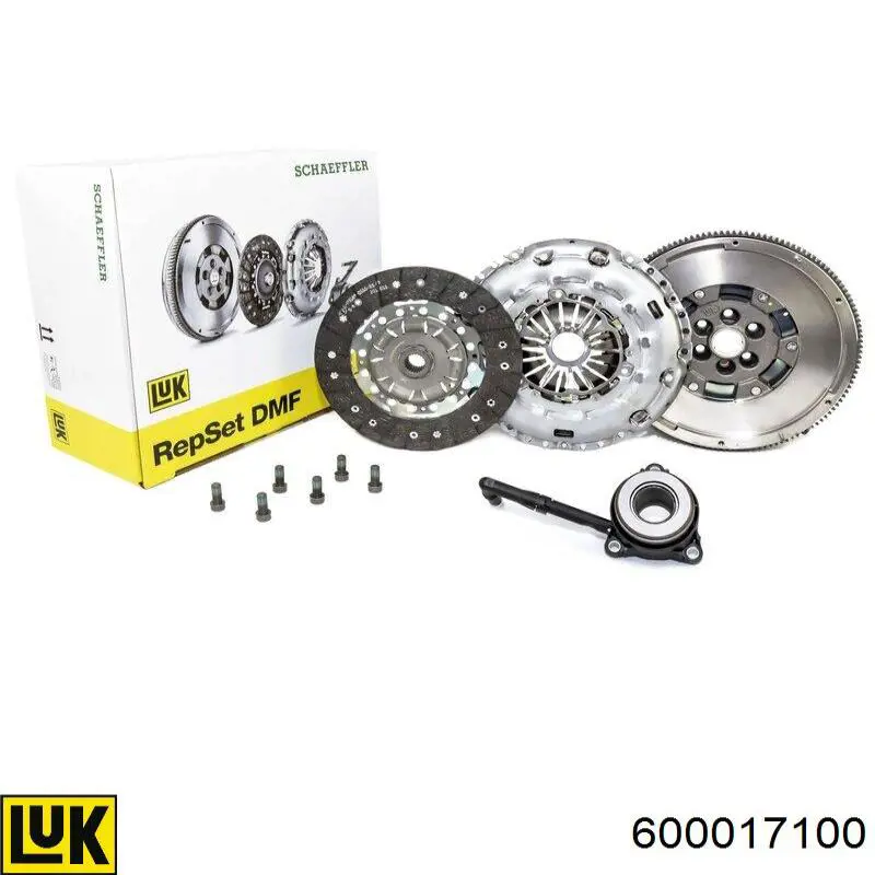 600017100 LUK kit de embrague (3 partes)