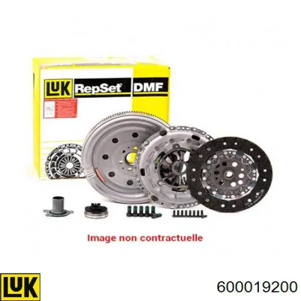 600019200 LUK kit de embrague (3 partes)