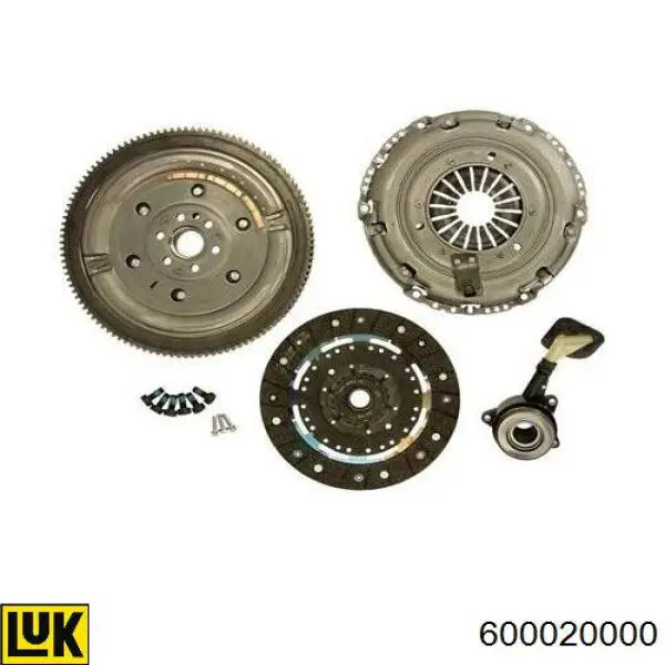 600 0200 00 Polcar kit de embrague (3 partes)