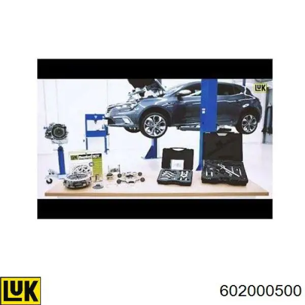 602 0005 00 LUK kit de embrague (3 partes)