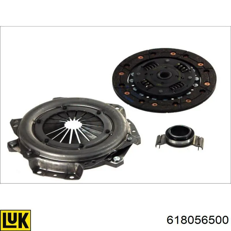 618056500 LUK kit de embrague (3 partes)